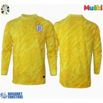 Engleska Golmanski Gostujuci Dres EP 2024 Dugi Rukav